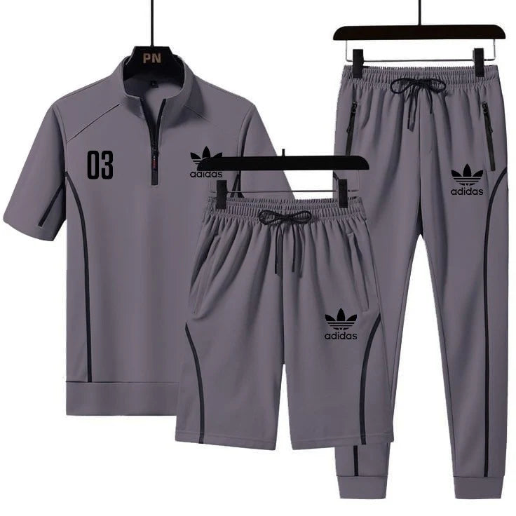 Men's Three Piece 03 Printed Dri-Fit Tracksuit